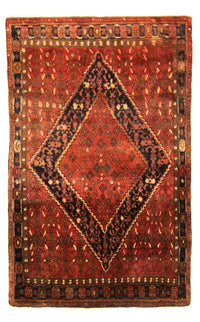 Persisk matta - Bijar - 206 x 135 cm - orange