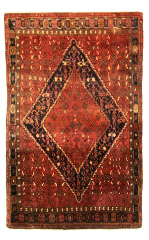 Persisk matta - Bijar - 206 x 135 cm - orange