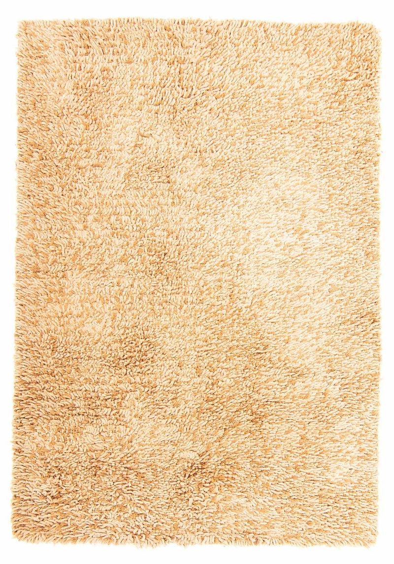 Hög luggmatta - 200 x 140 cm - beige