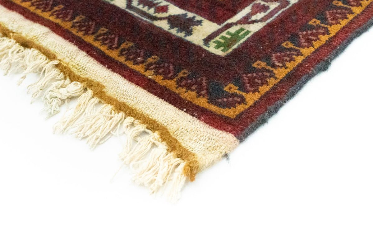 Afghansk matta - 140 x 100 cm - blå