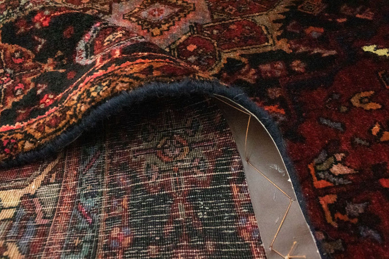 Persisk matta - Bijar - 244 x 146 cm - röd