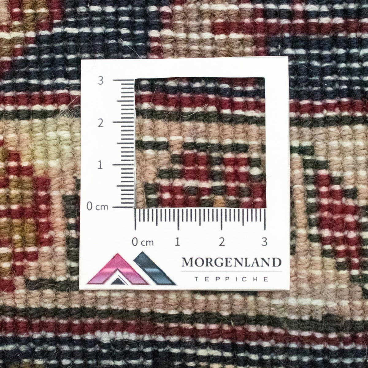 Persisk matta - Nomadic kvadrat  - 109 x 105 cm - röd