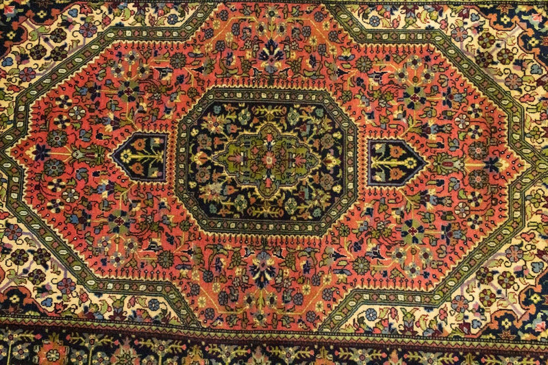 Persisk matta - Ghom - 163 x 107 cm - ljusröd