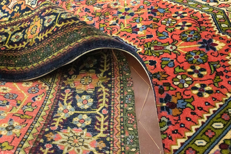 Persisk matta - Ghom - 163 x 107 cm - ljusröd