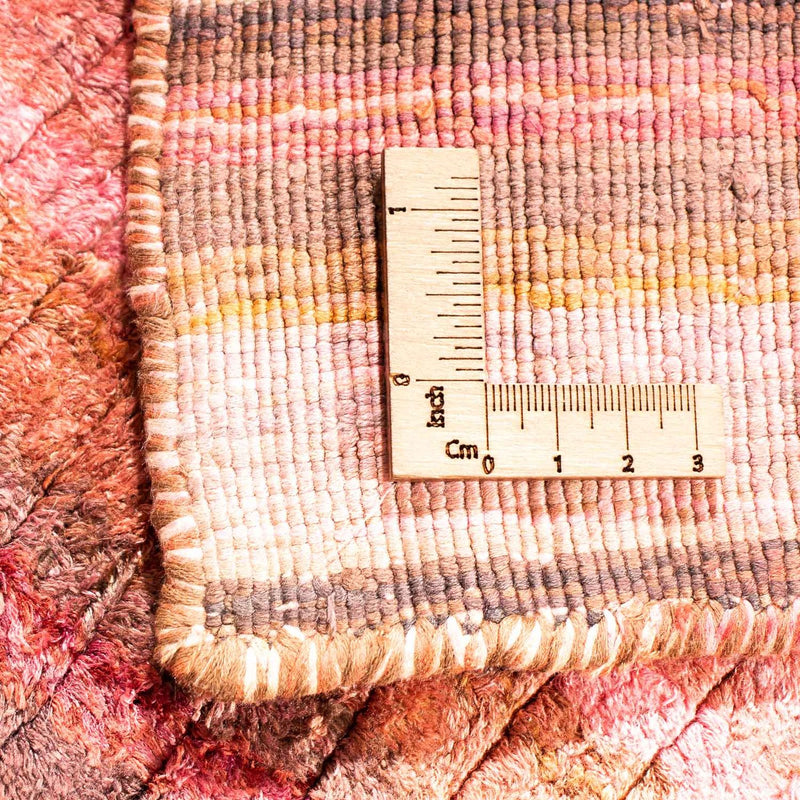 Viskosmatta kvadrat  - 197 x 197 cm - flerfärgad