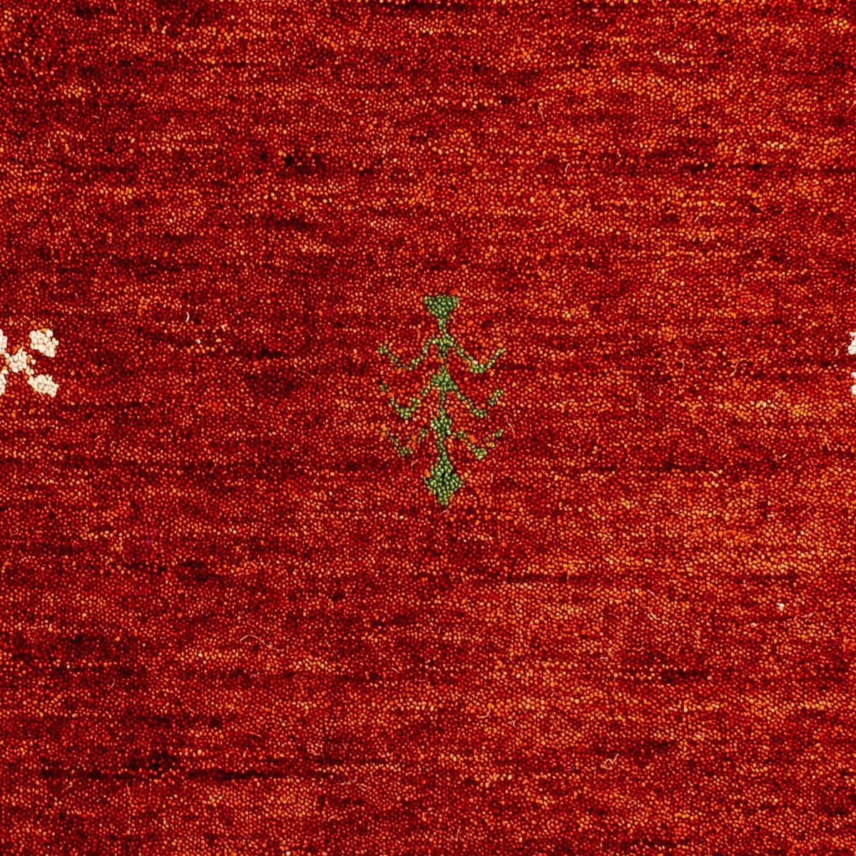 Gabbeh-matta - Indus - 90 x 60 cm - mörkröd