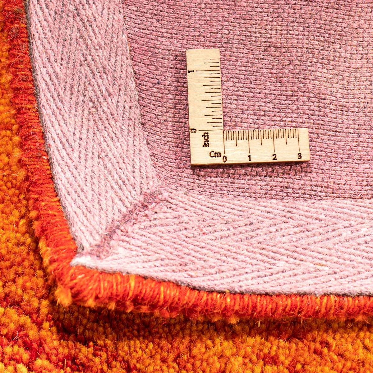 Ullmatta - 226 x 160 cm - orange