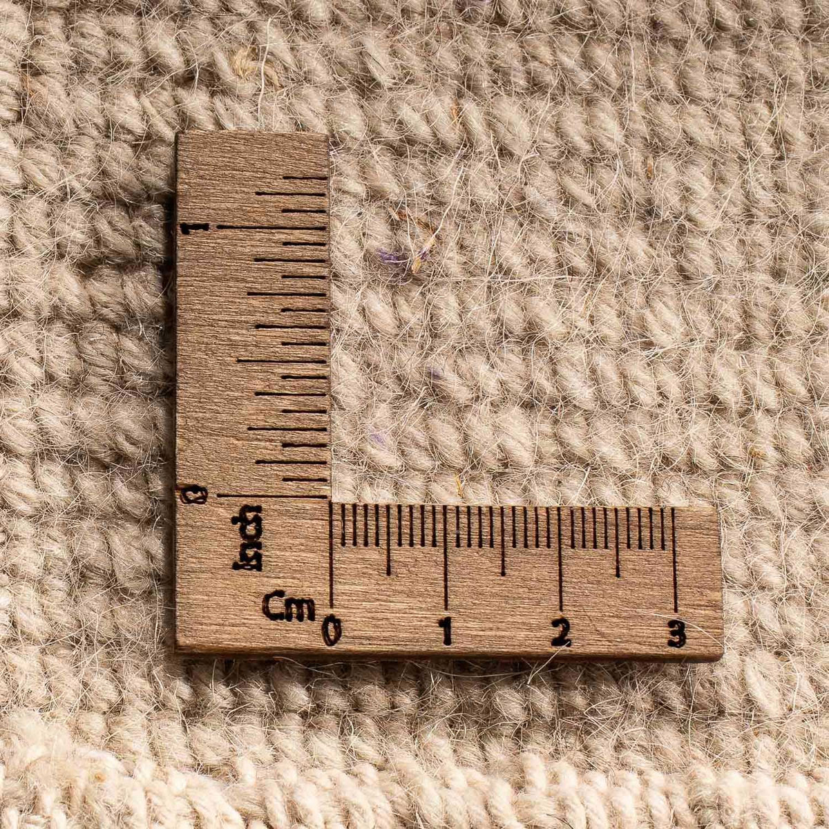 Nepal mattan - 90 x 60 cm - beige