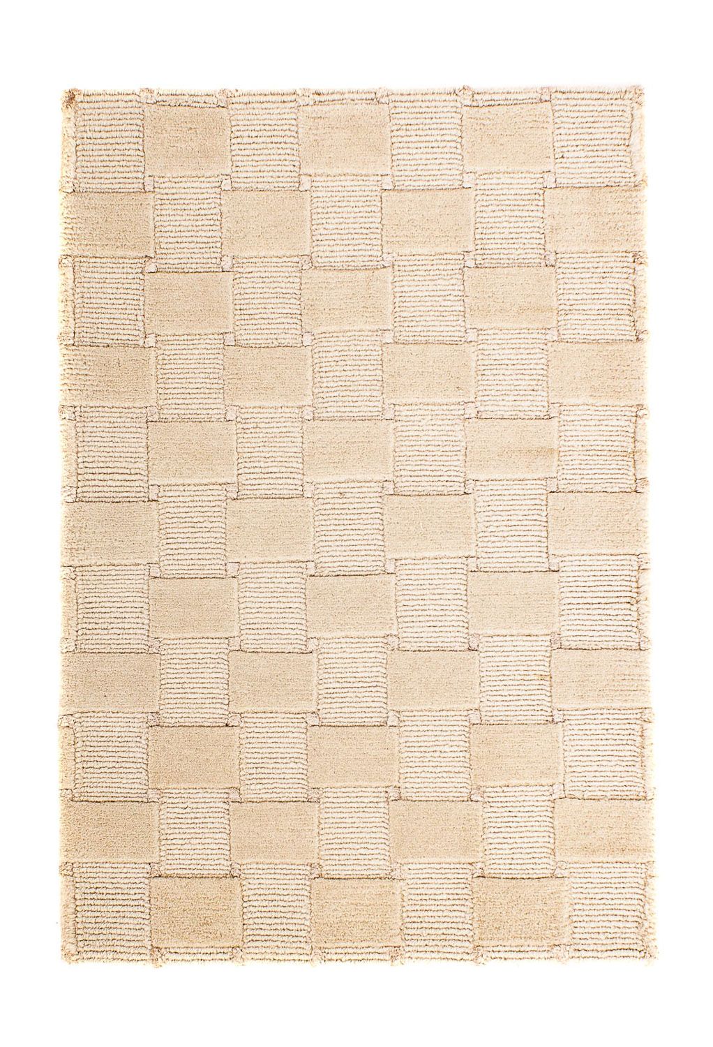 Nepal mattan - 90 x 60 cm - beige