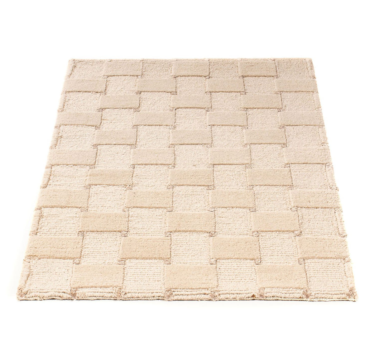 Nepal mattan - 90 x 60 cm - beige