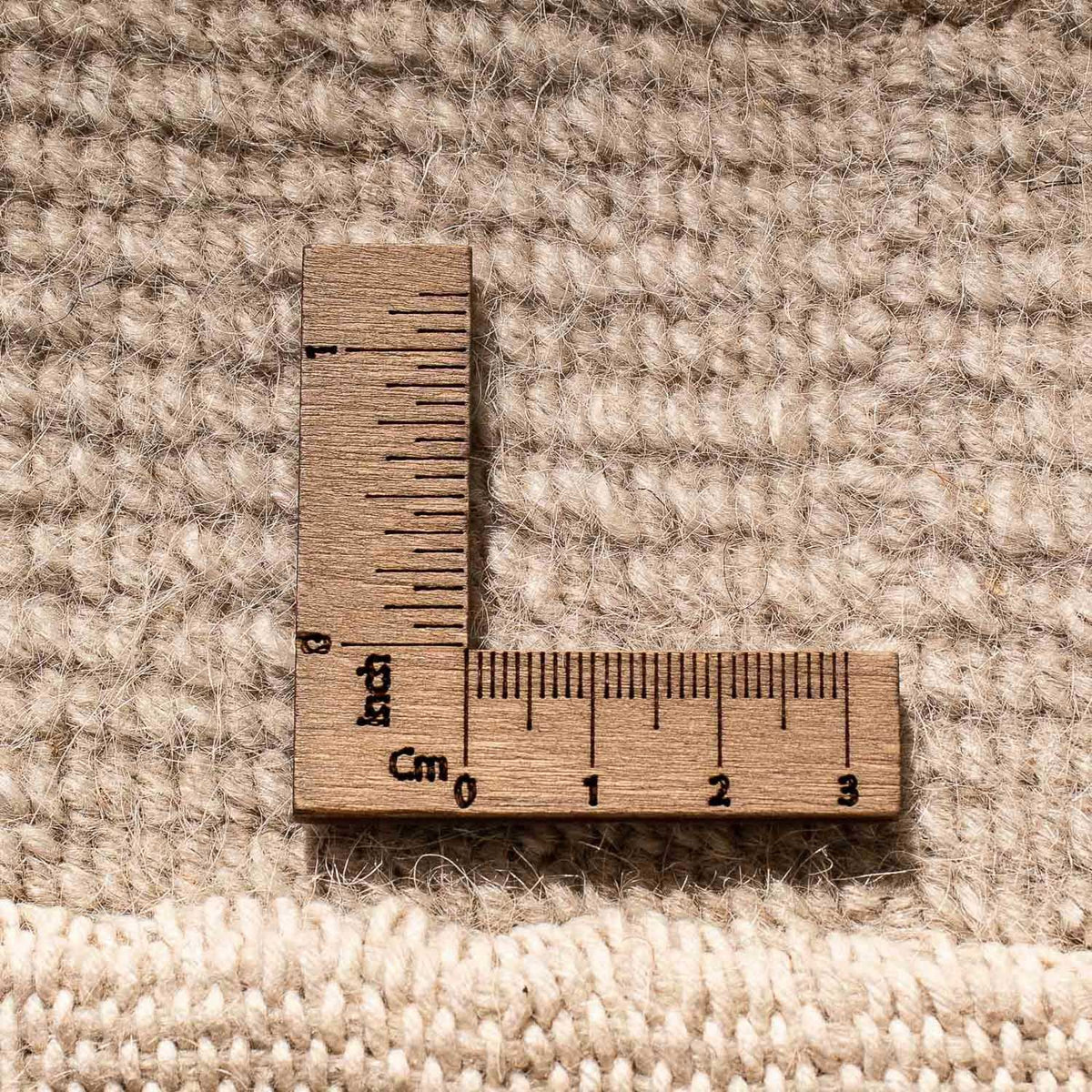 Nepal mattan - 90 x 60 cm - beige