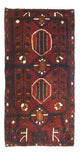 Persisk matta - Nomadic - 100 x 50 cm - röd