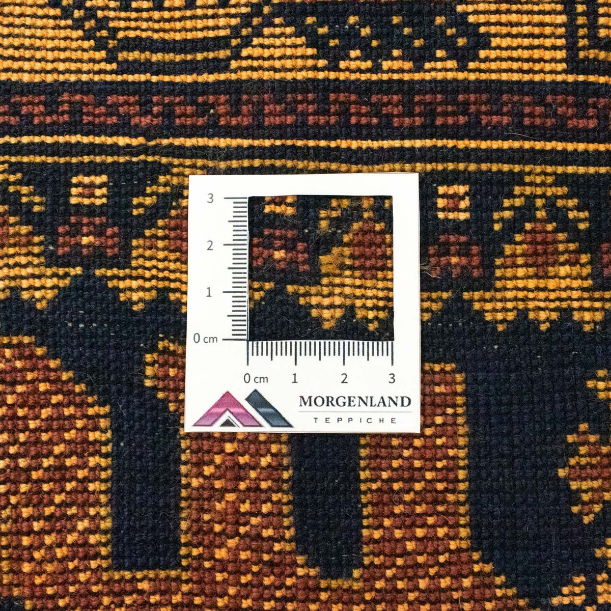 Afghansk matta - 153 x 87 cm - blå