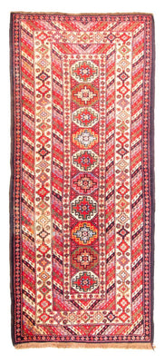 Runner Persisk matta - Nomadic - 320 x 143 cm - ljusröd