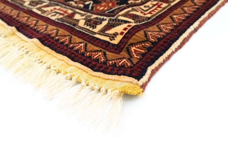 Afghansk matta - 196 x 122 cm - blå