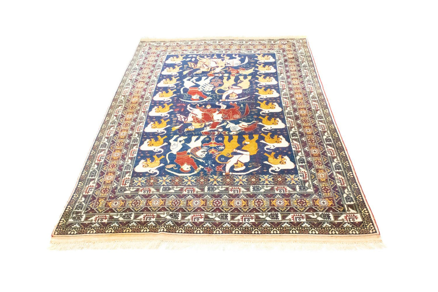 Afghansk matta 195x128cm - Oriental Carpet