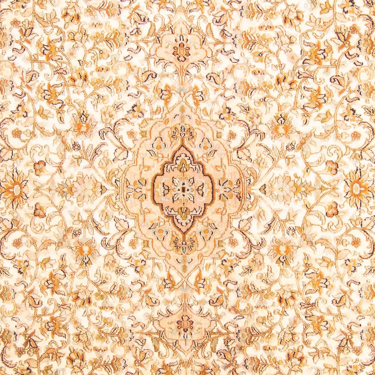 Sidenmatta - Kashmir Silk - 270 x 186 cm - beige