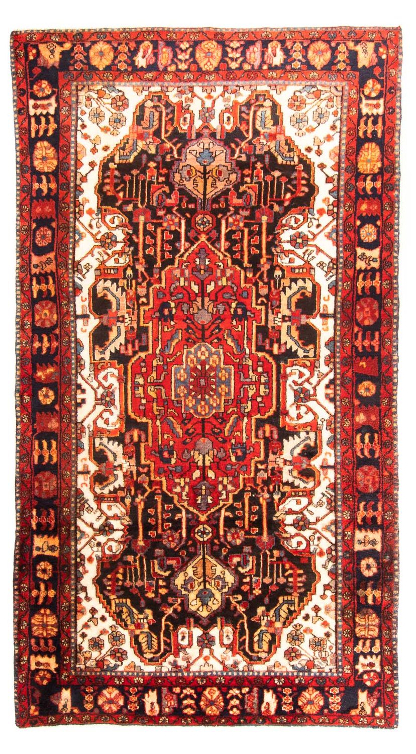 Runner Persisk matta - Nomadic - 290 x 145 cm - mörkröd