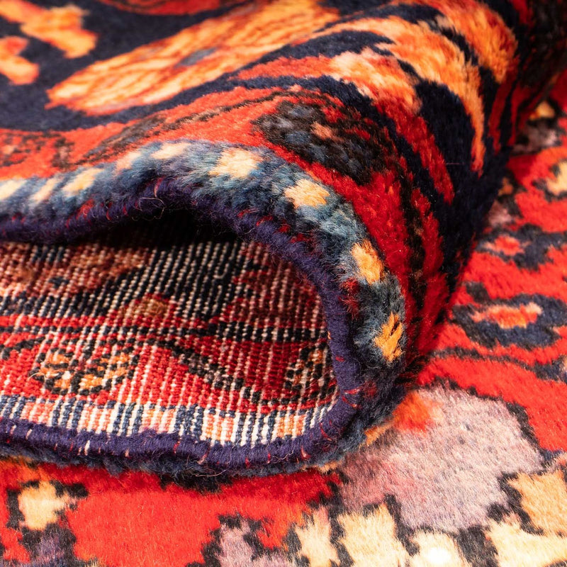 Runner Persisk matta - Nomadic - 290 x 145 cm - mörkröd