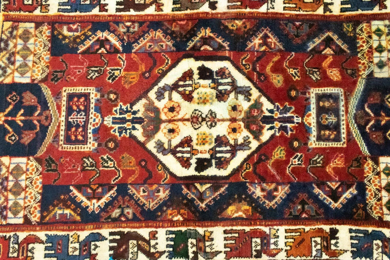 Persisk matta - Nomadic - 146 x 91 cm - röd