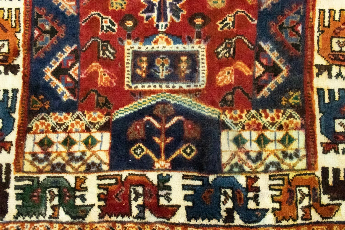 Persisk matta - Nomadic - 146 x 91 cm - röd