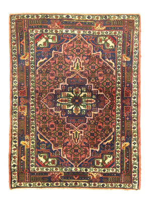 Persisk matta - Nomadic - 145 x 110 cm - orange