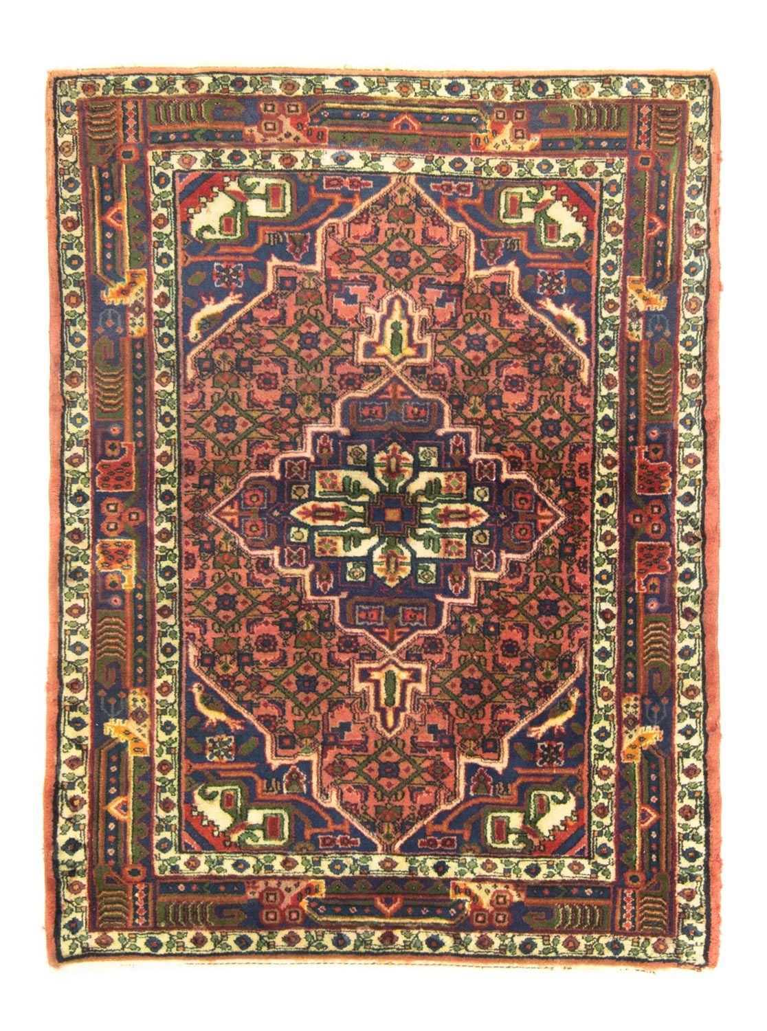 Persisk matta - Nomadic - 145 x 110 cm - orange