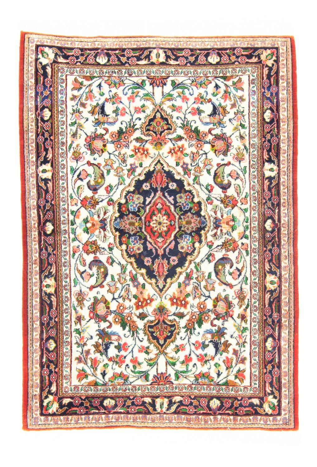 Persisk matta - Ghom - 145 x 102 cm - beige