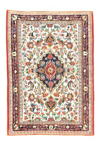 Persisk matta - Ghom - 145 x 102 cm - beige