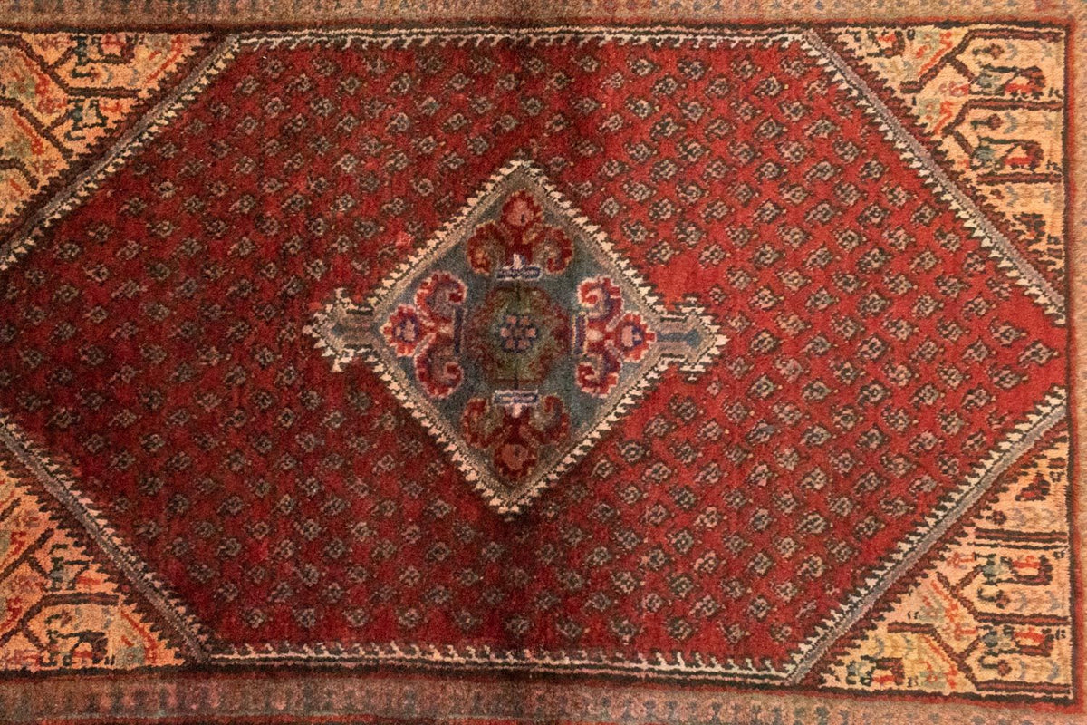 Persisk matta - Mir - 153 x 107 cm - röd