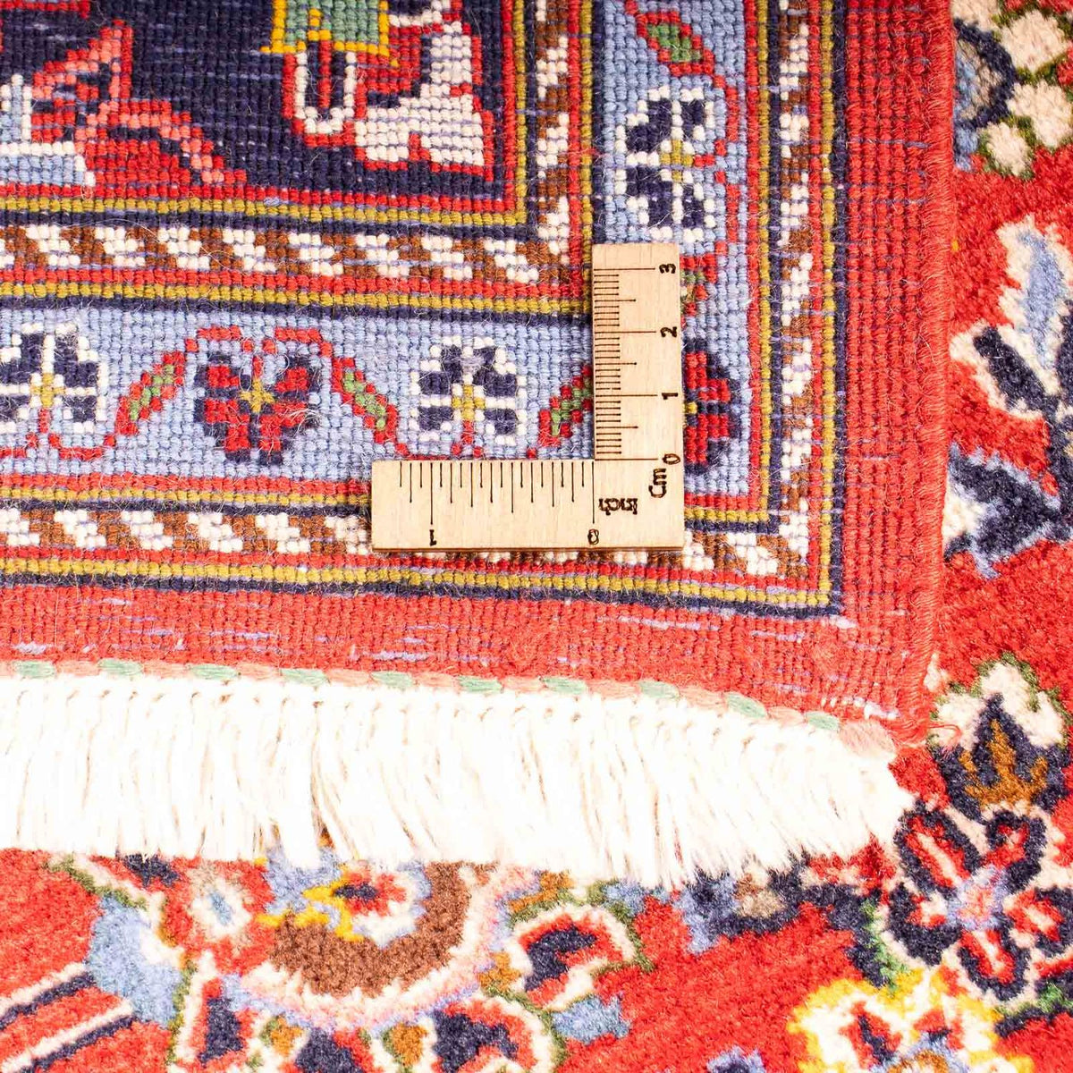 Persiska mattor - Keshan - 217 x 139 cm - ljusröd