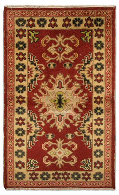 Oriental Carpet - 151 x 90 cm - röd