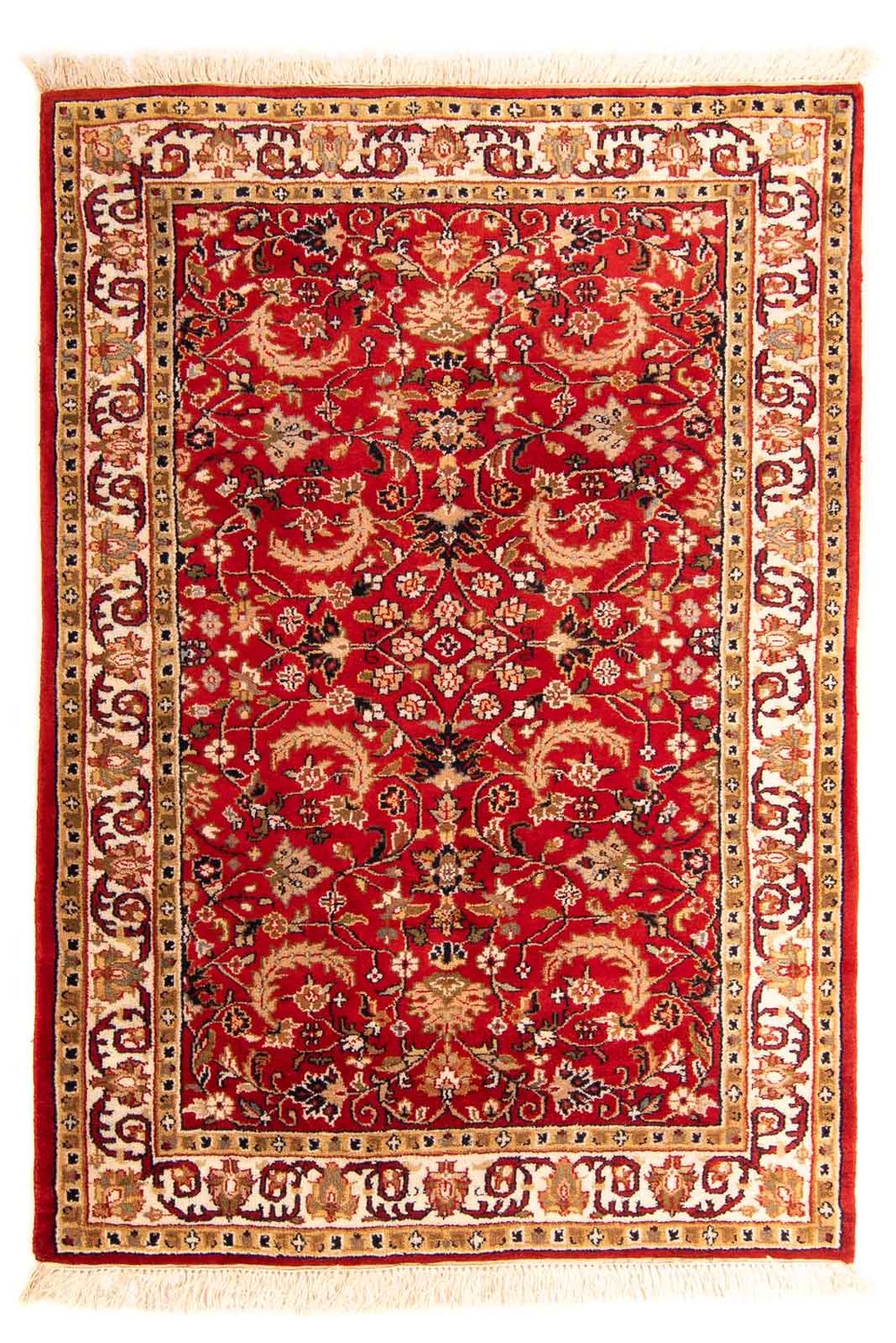 Orientaliska mattor - Bijar - Indus - 176 x 119 cm - mörkröd