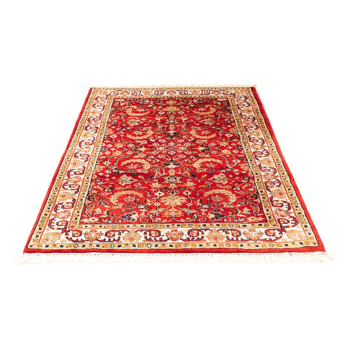Orientaliska mattor - Bijar - Indus - 176 x 119 cm - mörkröd