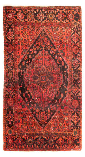 Runner Persisk matta - Nomadic - 238 x 127 cm - mörkröd