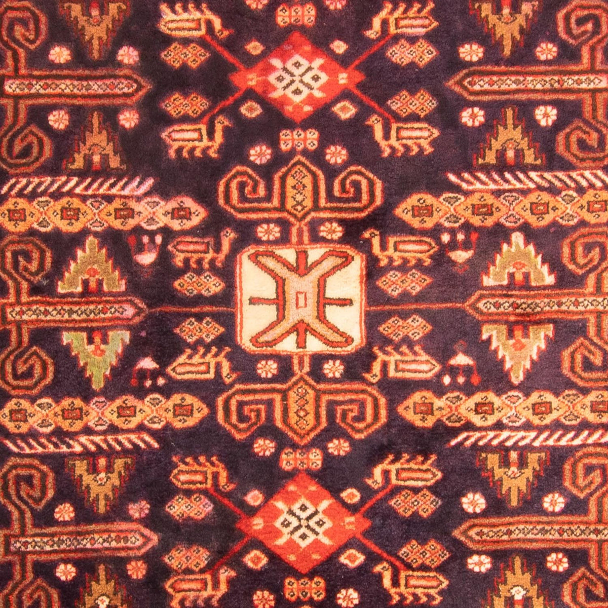 Runner Persisk matta - Nomadic - 280 x 130 cm - mörkblå