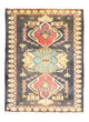 Turkaman-matta - 87 x 67 cm - mörkblå