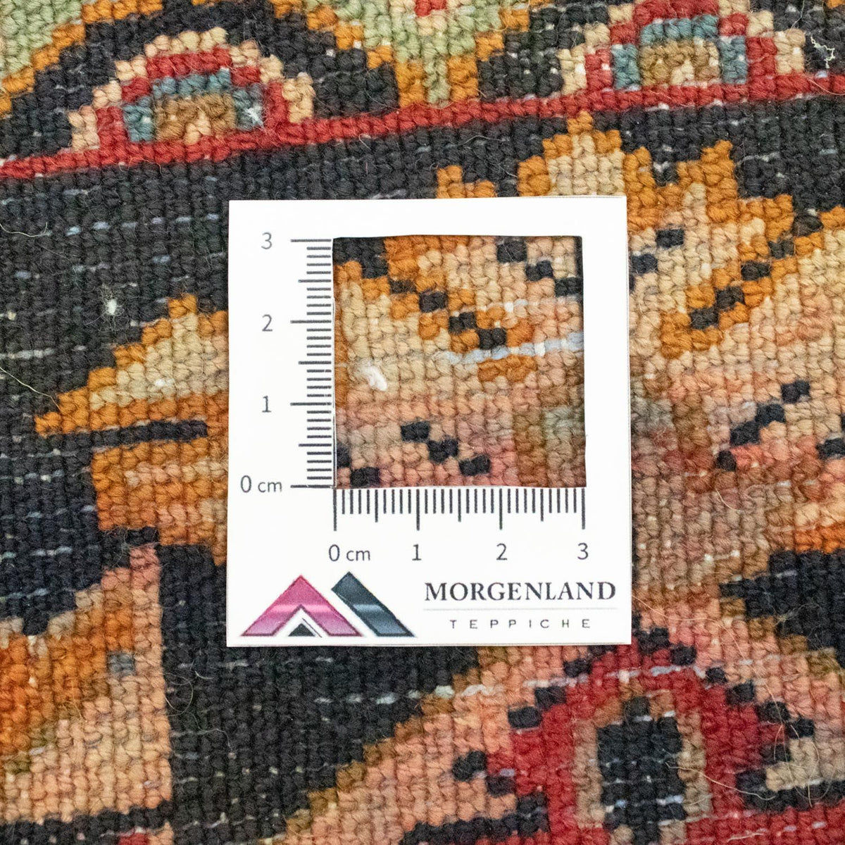 Turkaman-matta - 87 x 67 cm - mörkblå