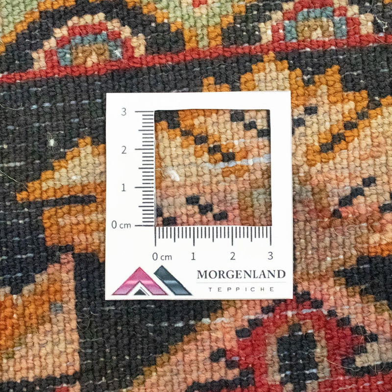 Turkaman-matta - 87 x 67 cm - mörkblå