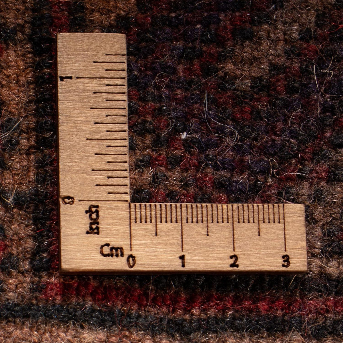 Afghansk matta - 303 x 200 cm - flerfärgad