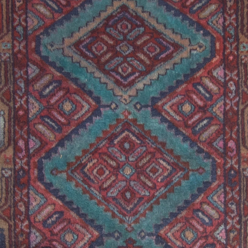 Runner Persisk matta - Nomadic - 281 x 89 cm - blå