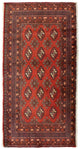 Turkaman-matta 100x50cm - Persisk matta