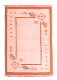 Kelim matta - trendig - 177 x 120 cm - beige
