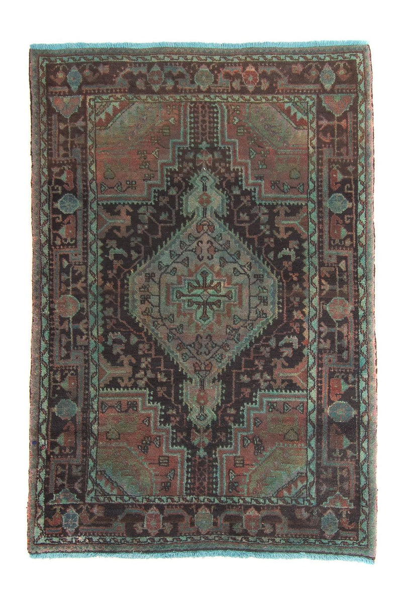 Persisk matta - Nomadic - 174 x 120 cm - ljusblå