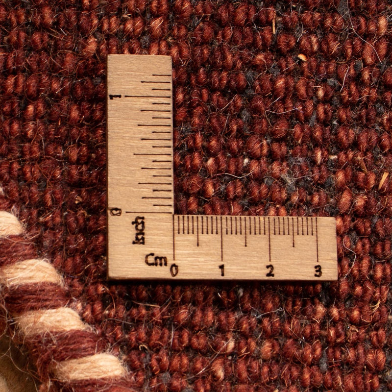 Gabbeh-matta - Indus runt  - 200 x 200 cm - beige