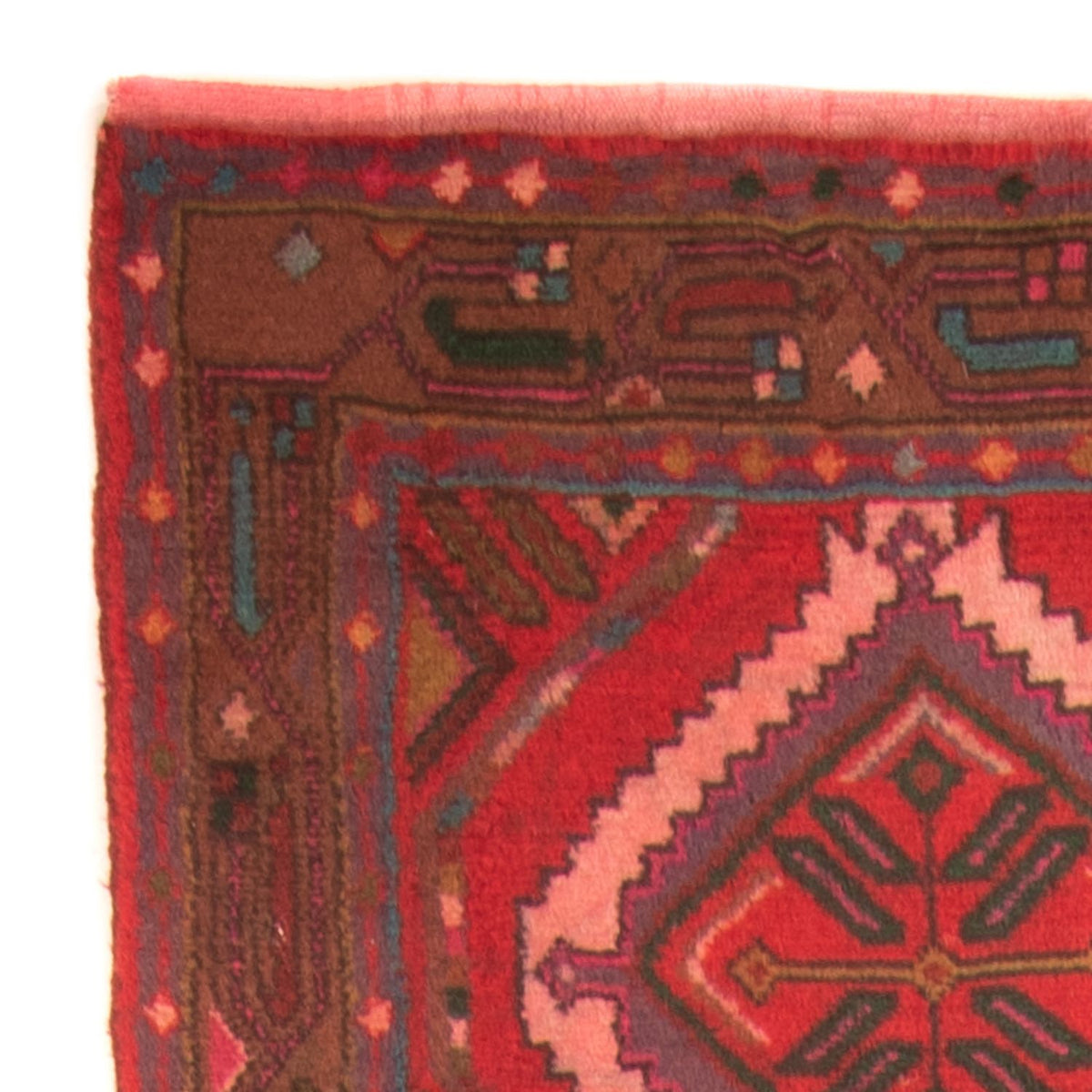 Runner Persisk matta - Nomadic - 282 x 80 cm - röd