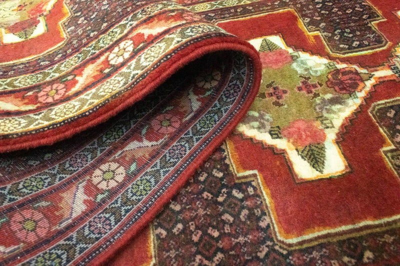 Runner Persisk matta - Nomadic - 382 x 90 cm - röd