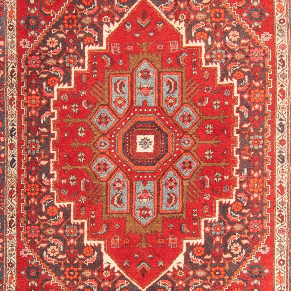 Persisk matta - Nomadic - 200 x 127 cm - röd