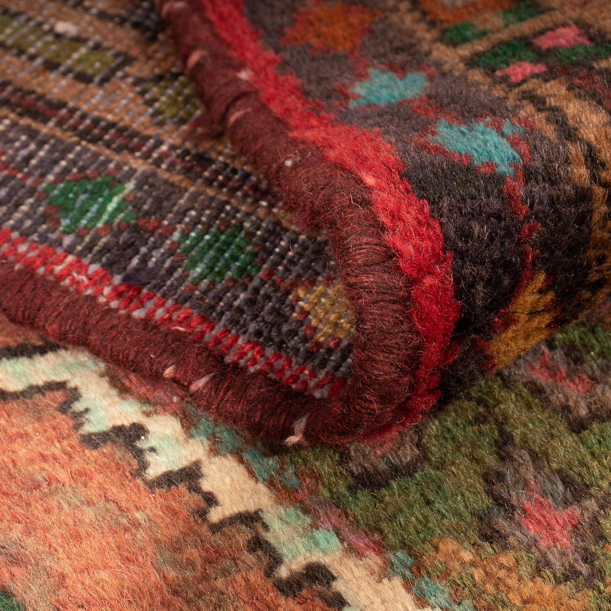 Runner Persisk matta - Nomadic - 290 x 86 cm - ljusröd