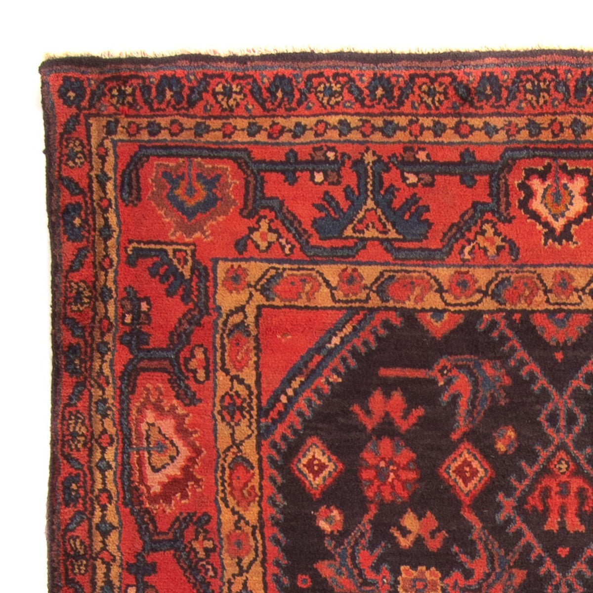 Persisk matta - Nomadic - 167 x 113 cm - mörkblå